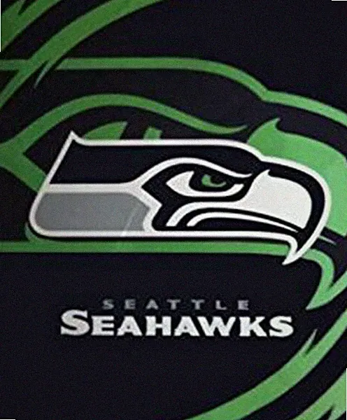 BIG QUEEN SIZE NFL SEATTLE SEAHAWKS FOOTBALL TEAM SOFT WARM BEDROOM BED BLANKET