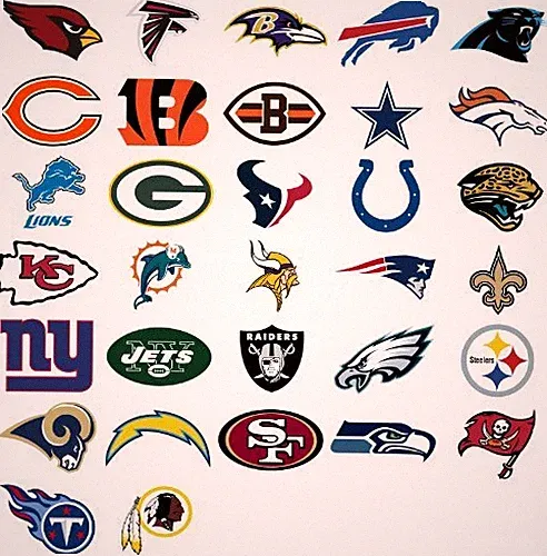 NFL Football Bed Sheets, New in Package