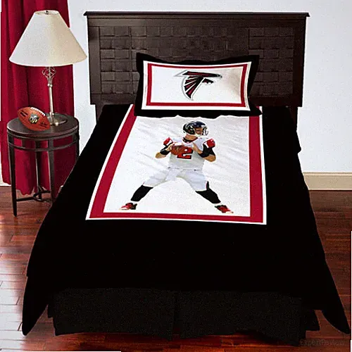 NFL Twin Atlanta Falcons Matt Ryan Bedding Comforter Set Team Collective