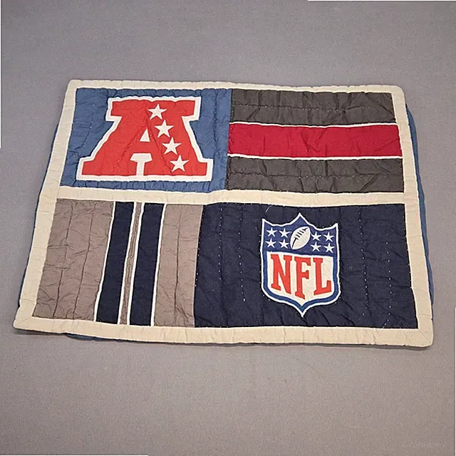 Pottery Barn Teen PB teen NFL & AFC Quilted Pillow Case Sham Standard